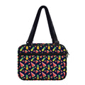 Watercolor Tropical Pattern Print Double Strap Bible Bag