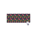 Watercolor Tropical Pattern Print Extended Mouse Pad