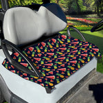Watercolor Tropical Pattern Print Golf Cart Seat Cover
