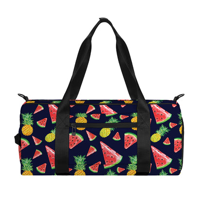 Watercolor Tropical Pattern Print Gym Bag