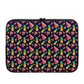 Watercolor Tropical Pattern Print Laptop Sleeve