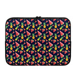 Watercolor Tropical Pattern Print Laptop Sleeve