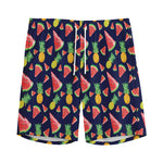 Watercolor Tropical Pattern Print Men's Sports Shorts