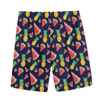 Watercolor Tropical Pattern Print Men's Sports Shorts