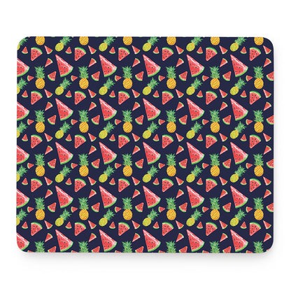 Watercolor Tropical Pattern Print Mouse Pad
