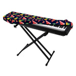 Watercolor Tropical Pattern Print Piano Keyboard Cover