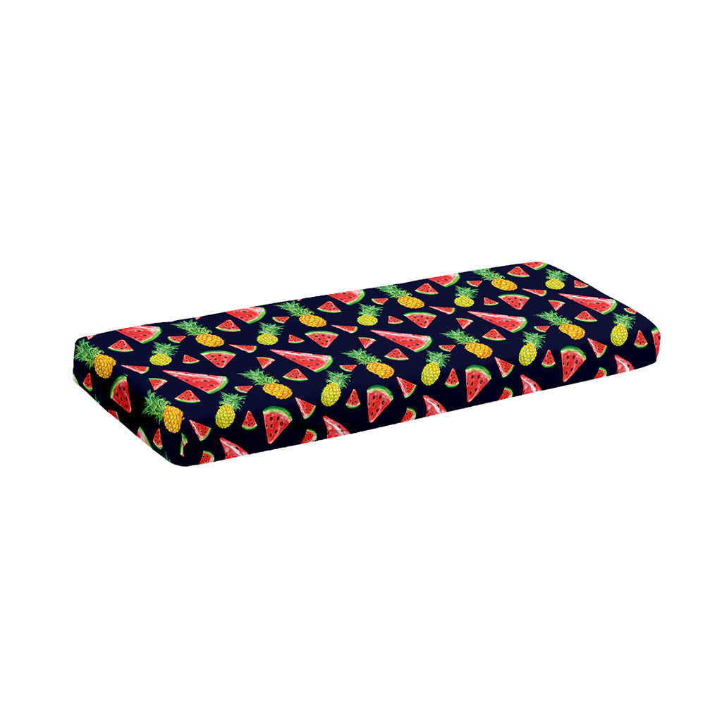 Watercolor Tropical Pattern Print Piano Keyboard Cover