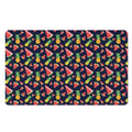 Watercolor Tropical Pattern Print Polyester Doormat