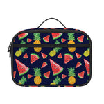 Watercolor Tropical Pattern Print Portable Lunch Bag