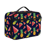 Watercolor Tropical Pattern Print Portable Lunch Bag