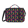 Watercolor Tropical Pattern Print Shoulder Strap Bible Bag