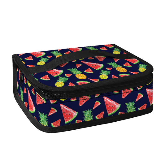 Watercolor Tropical Pattern Print Small Lunch Bag