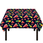 Watercolor Tropical Pattern Print Tablecloth