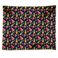 Watercolor Tropical Pattern Print Tapestry
