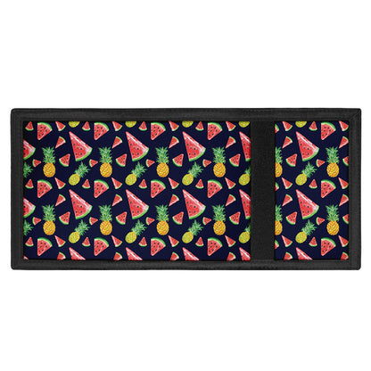 Watercolor Tropical Pattern Print Trifold Wallet