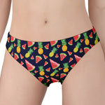 Watercolor Tropical Pattern Print Women's Panties