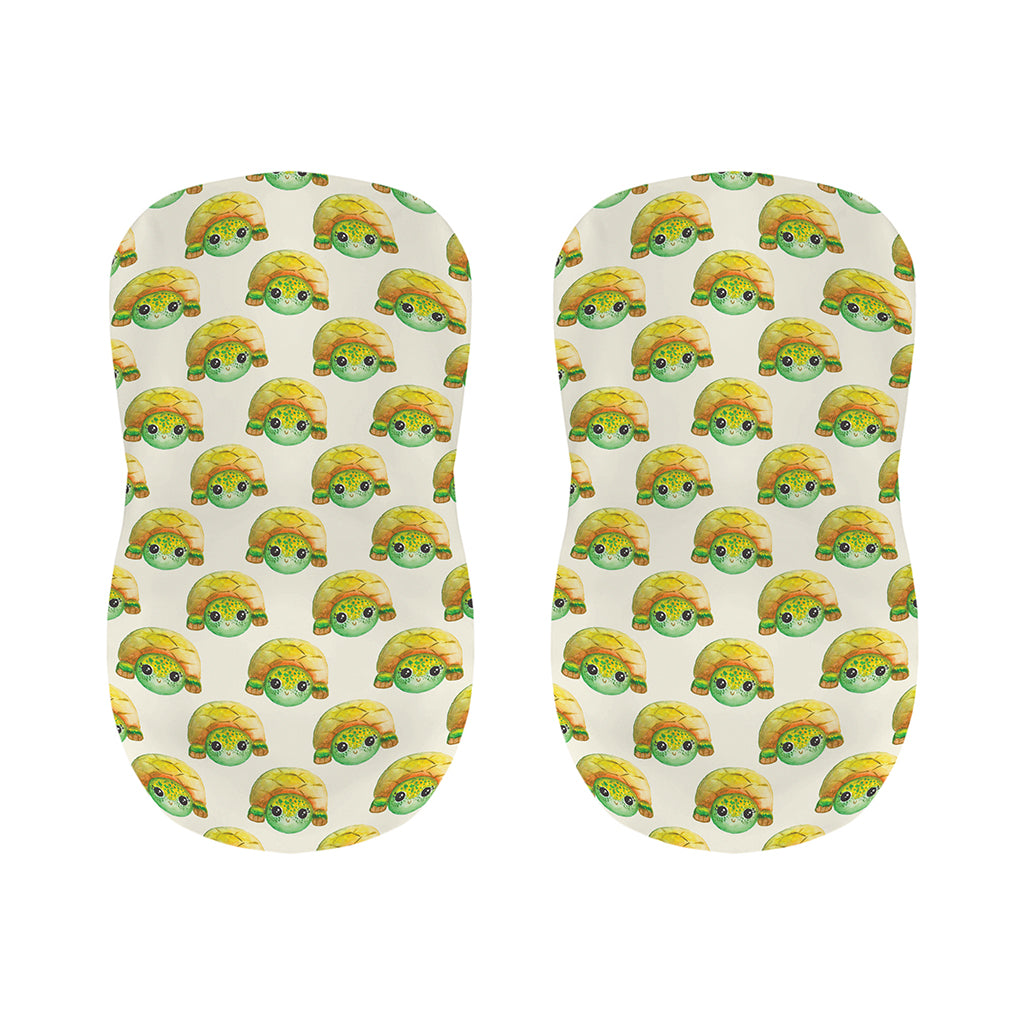Watercolor Turtle Pattern Print Bar Stool Covers