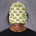 Watercolor Turtle Pattern Print Baseball Cap