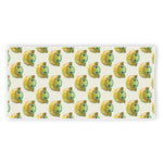 Watercolor Turtle Pattern Print Beach Towel