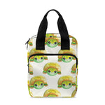 Watercolor Turtle Pattern Print Bible Tote Bag