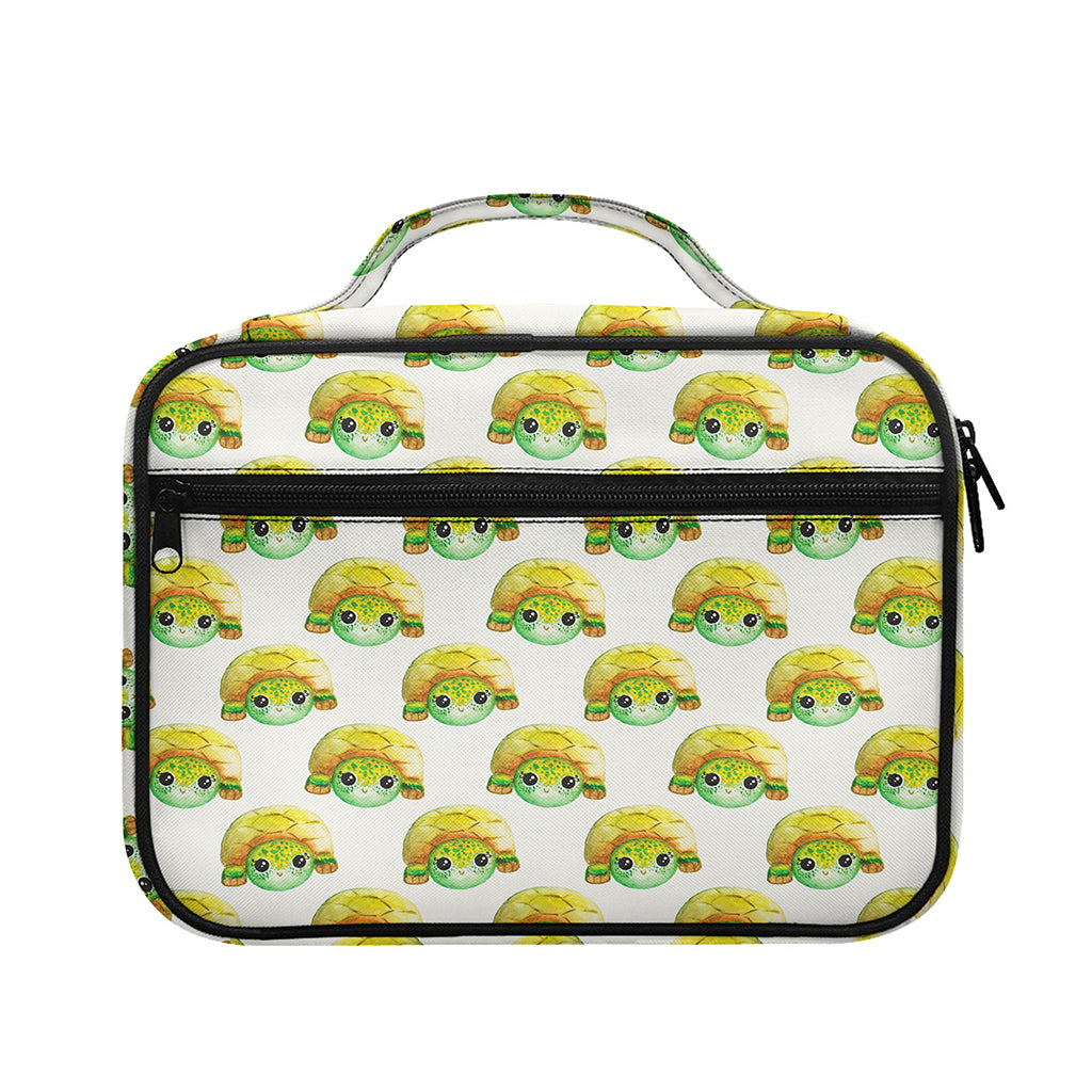 Watercolor Turtle Pattern Print Briefcase Bible Bag