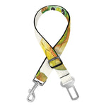 Watercolor Turtle Pattern Print Dog Seat Belt
