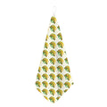 Watercolor Turtle Pattern Print Hand Towel