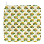 Watercolor Turtle Pattern Print Hand Towel