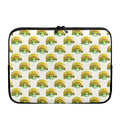 Watercolor Turtle Pattern Print Laptop Sleeve