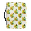 Watercolor Turtle Pattern Print Leather Bible Cover