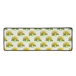 Watercolor Turtle Pattern Print Long Kitchen Mat