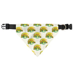 Watercolor Turtle Pattern Print Over The Collar Dog Bandana