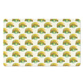 Watercolor Turtle Pattern Print Polyester Doormat