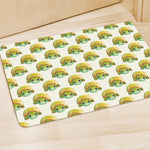 Watercolor Turtle Pattern Print Polyester Doormat