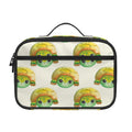 Watercolor Turtle Pattern Print Portable Lunch Bag
