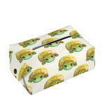 Watercolor Turtle Pattern Print Rectangle Tissue Box Cover