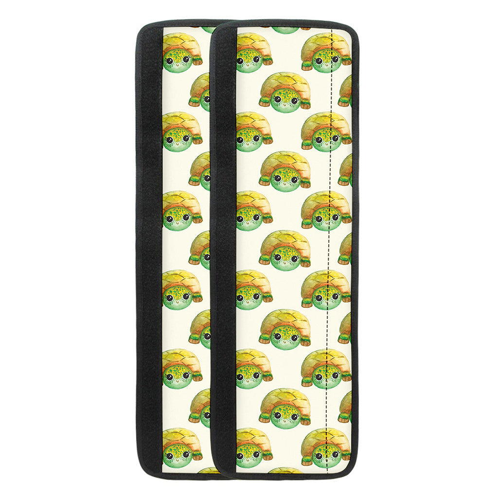 Watercolor Turtle Pattern Print Refrigerator Handle Covers