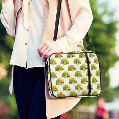 Watercolor Turtle Pattern Print Shoulder Strap Bible Bag