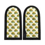 Watercolor Turtle Pattern Print Skillet Handle Cover