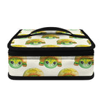 Watercolor Turtle Pattern Print Small Lunch Bag