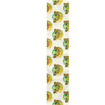 Watercolor Turtle Pattern Print Table Runner