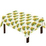 Watercolor Turtle Pattern Print Tablecloth