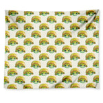 Watercolor Turtle Pattern Print Tapestry