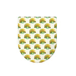 Watercolor Turtle Pattern Print Toilet Lid Cover