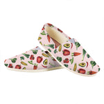 Watercolor Vegan Pattern Print Casual Shoes