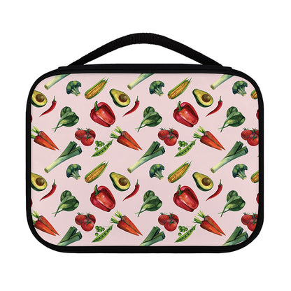 Watercolor Vegan Pattern Print Classic Bible Case