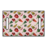 Watercolor Vegan Pattern Print Golf Cart Seat Cover