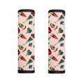 Watercolor Vegan Pattern Print Handle Covers