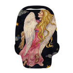 Watercolor Virgo Zodiac Sign Print Baby Seat Cover