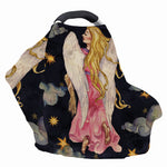 Watercolor Virgo Zodiac Sign Print Baby Seat Cover